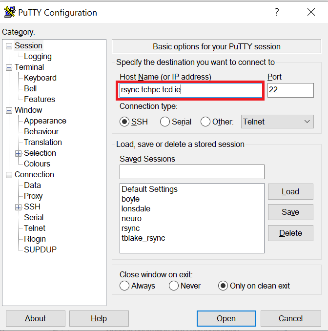 putty-rsync-tchpc-tcd-ie.png